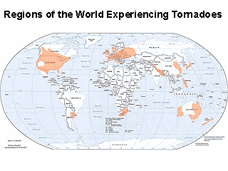 Worldwide Tornado Distribution