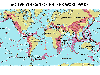 Worldwide Volcano Distribution